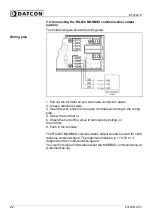 Предварительный просмотр 22 страницы Datcon DT4220 E Series Operating Instructions Manual