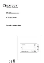 Datcon DT4260 Series Operating Instructions Manual preview