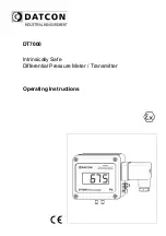 Datcon DT7000 Operating Instructions Manual preview