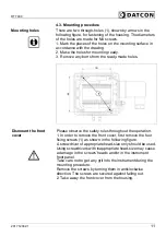 Preview for 11 page of Datcon DT7000 Operating Instructions Manual