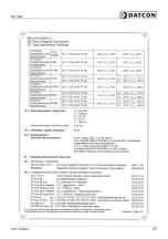 Preview for 27 page of Datcon DT7000 Operating Instructions Manual