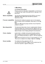 Preview for 9 page of Datcon DT7001 Operating Instructions Manual