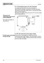 Preview for 16 page of Datcon DT7001 Operating Instructions Manual