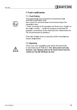 Preview for 19 page of Datcon DT7001 Operating Instructions Manual