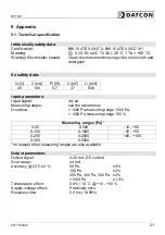 Preview for 21 page of Datcon DT7001 Operating Instructions Manual