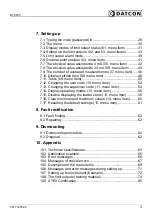 Preview for 3 page of Datcon DT9000 Operating Instructions Manual