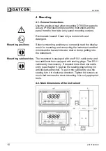 Preview for 10 page of Datcon DT9000 Operating Instructions Manual