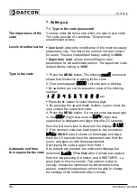 Preview for 28 page of Datcon DT9100 I4 Operating Instructions Manual