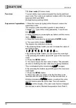 Preview for 32 page of Datcon DT9100 I4 Operating Instructions Manual