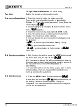 Preview for 34 page of Datcon DT9100 I4 Operating Instructions Manual