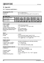 Preview for 44 page of Datcon DT9100 I4 Operating Instructions Manual