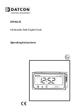 Datcon DT9102 B Operating Instructions Manual preview