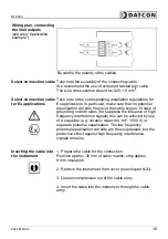 Preview for 19 page of Datcon DT9500 Operating Instructions Manual