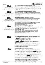 Preview for 71 page of Datcon DT9500 Operating Instructions Manual