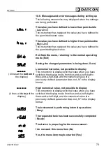 Preview for 73 page of Datcon DT9500 Operating Instructions Manual