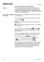 Preview for 76 page of Datcon DT9500 Operating Instructions Manual