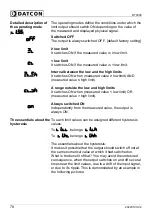 Preview for 78 page of Datcon DT9500 Operating Instructions Manual