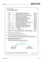 Preview for 91 page of Datcon DT9500 Operating Instructions Manual