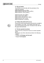 Preview for 6 page of Datcon DT9502 Operating Instructions Manual