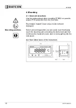 Preview for 10 page of Datcon DT9502 Operating Instructions Manual