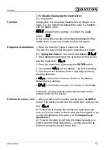 Preview for 57 page of Datcon DT9502 Operating Instructions Manual