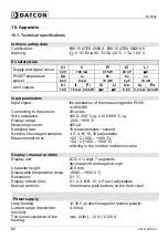 Preview for 62 page of Datcon DT9502 Operating Instructions Manual