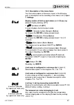 Preview for 67 page of Datcon DT9502 Operating Instructions Manual