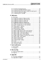 Preview for 3 page of Datcon PQRM5100 11 U I Series Instruction Manual