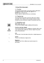 Preview for 4 page of Datcon PQRM5100 11 U I Series Instruction Manual