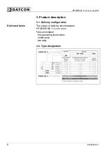 Preview for 6 page of Datcon PQRM5100 11 U I Series Instruction Manual