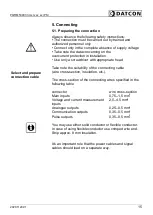 Preview for 15 page of Datcon PQRM5300 33 U I Series Instruction Manual