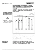 Preview for 19 page of Datcon PQRM5300 33 U I Series Instruction Manual