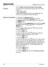 Preview for 52 page of Datcon PQRM5300 33 U I Series Instruction Manual