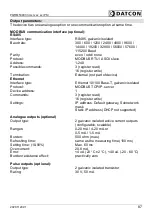 Preview for 87 page of Datcon PQRM5300 33 U I Series Instruction Manual