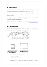 Preview for 3 page of Datel Design & Development MAX Media Dock User Manual