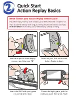 Preview for 2 page of Datel Action Replay Quick Start Manual