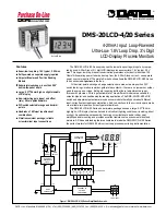 Datel DMS-20LCD-4/20 Series Manual preview