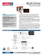 Preview for 1 page of Datel Murata DMS-20PC-4/20 Series Manual