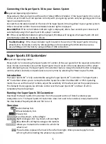 Preview for 5 page of Datel Super Sports 3X User Manual