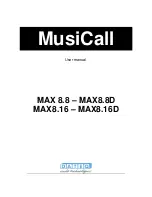 Dateq Musicall MAX8.8 User Manual предпросмотр