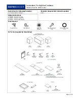 DATESWEISER Highline Credenza Instructions Manual предпросмотр