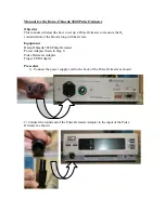 Datex-Ohmeda 3800 Manual preview