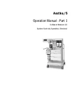 Datex-Ohmeda Aestiva/5 Operation Manual preview