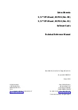 Preview for 1 page of Datex-Ohmeda B-CPU5 Technical Reference Manual