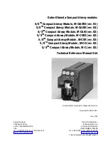 Datex-Ohmeda S/5 M-C Technical Reference Manual Slot preview