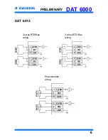 Предварительный просмотр 6 страницы Datexel DAT 6000 SERIES User Manual