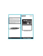 Datexx Checkbook DB-403 Owner'S Manual preview