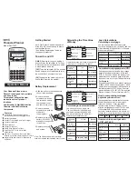 Datexx Financial Planner DH-170FS Operation Manual preview