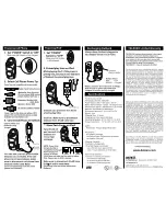 Preview for 2 page of Datexx Sentina Outback LED-98 User Manual