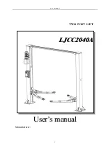 Preview for 1 page of Dato LJCC2040A User Manual